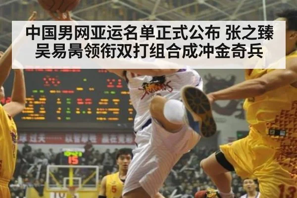 中国男网亚运名单正式公布 张之臻吴易昺领衔双打组合成冲金奇兵